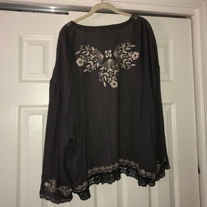 BOHO EMBROIDERED CARDIGAN